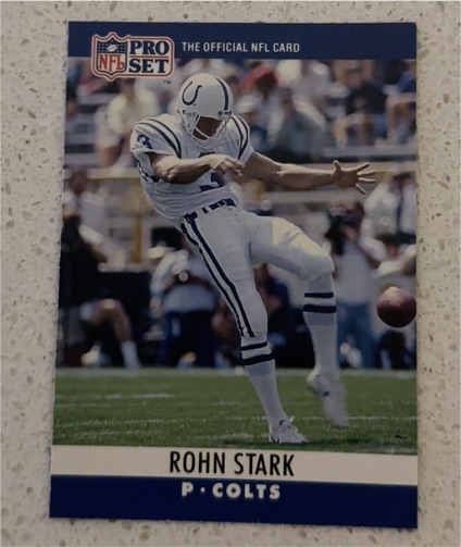 1990 Pro Set #135 Rohn Stark — front