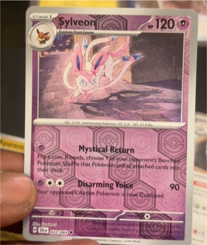 2024 Pokémon Shrouded Fable #022 Sylveon — front