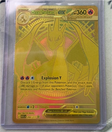 2023 Pokémon Ascended Heroes #294 Mega Charizard Y ex — front