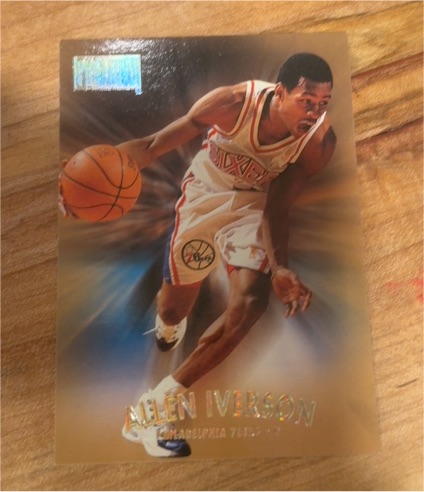 1997-98 Skybox Premium #100 Allen Iverson — front