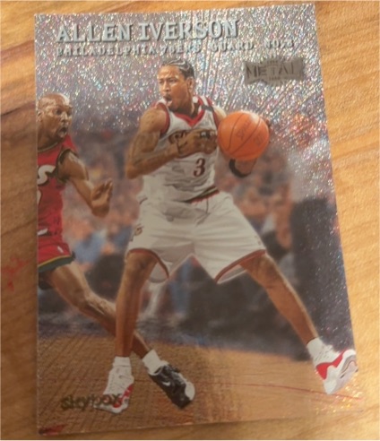 1999-00 Skybox Metal Universe #36 Allen Iverson — front