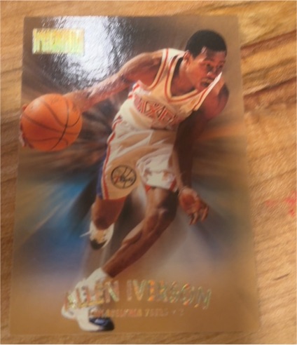 1997-98 Skybox Premium #100 Allen Iverson — front