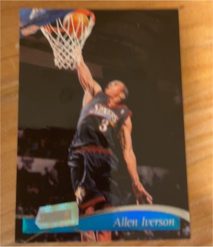 1997-98 Topps Stadium Club #126 Allen Iverson — front