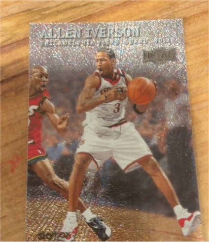1999-00 Skybox Metal Universe #36 Allen Iverson — front