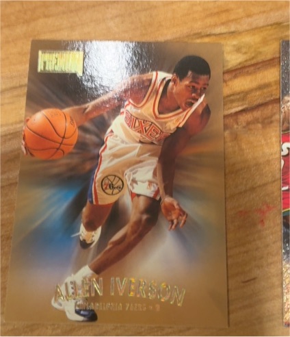 1997-98 Skybox Premium #100 Allen Iverson — front