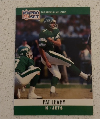 1990 Pro Set #237 Pat Leahy — front