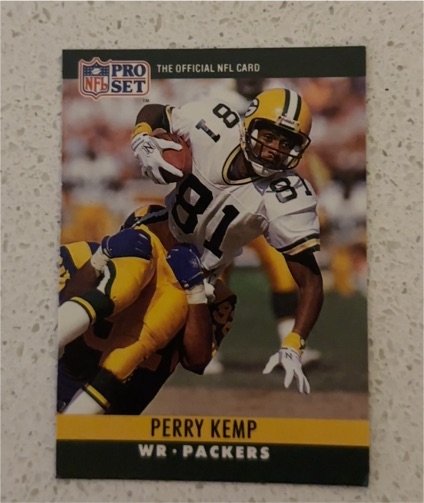 1990 Pro Set #111 Perry Kemp — front