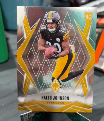 2025 Panini Phoenix #182 Kaleb Johnson — front