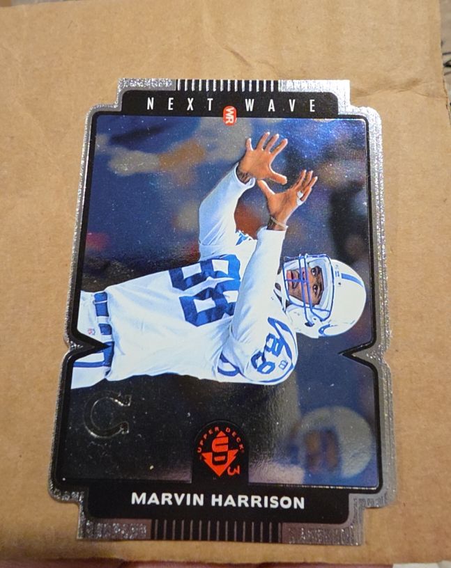 1998 Upper Deck UD3 #126 Marvin Harrison Next Wave — front
