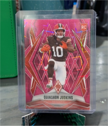 2025 Panini Phoenix #191 Quinshon Judkins — front