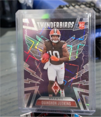 2025 Panini Phoenix Thunderbirds #12 Quinshon Judkins — front