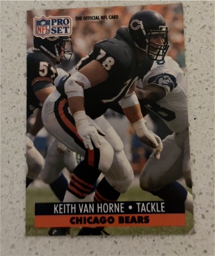 1991 Pro Set #107 Keith Van Horne — front