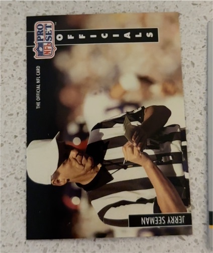 1991 Pro Set #354 Jerry Seeman — front