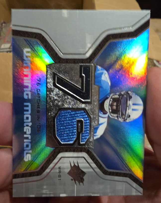 2007 Upper Deck SPx Winning Materials #WR-81 Mike Williams — front