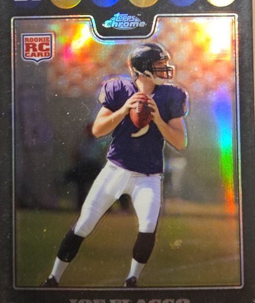 2008 Topps Chrome #TC170 Joe Flacco — front