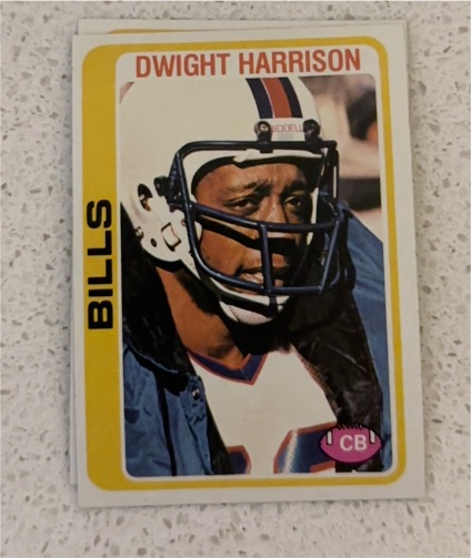 1978 Topps #496 Dwight Harrison — front