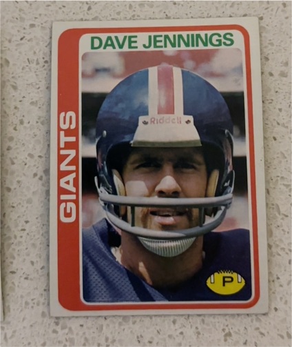 1978 Topps #248 Dave Jennings — front