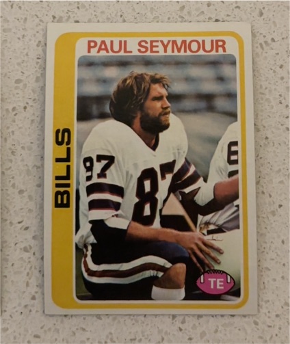 1978 Topps #424 Paul Seymour — front