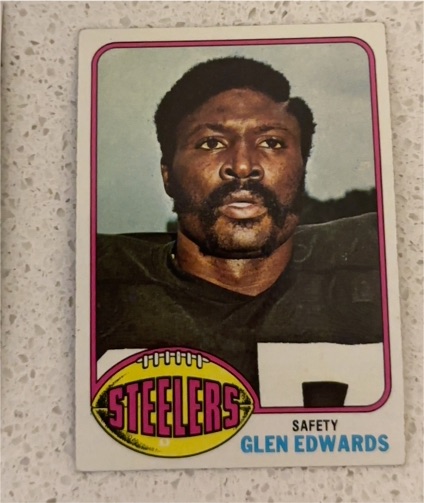 1976 Topps #51 Glen Edwards — front