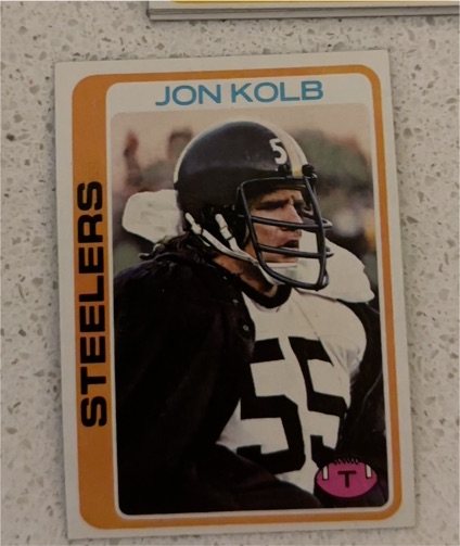 1978 Topps #84 Jon Kolb Pittsburgh Steelers — front