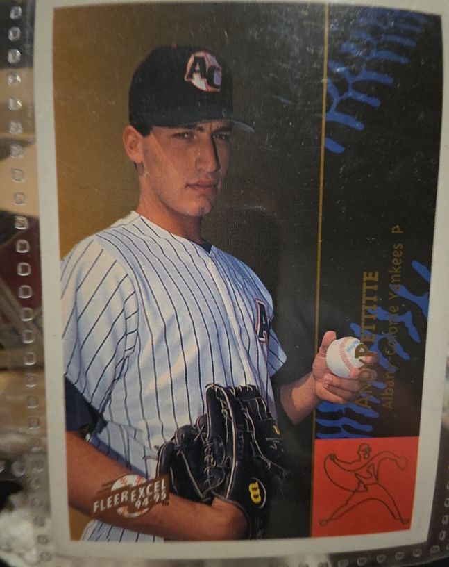 1994 Fleer Excel #101 Andy Pettitte — front