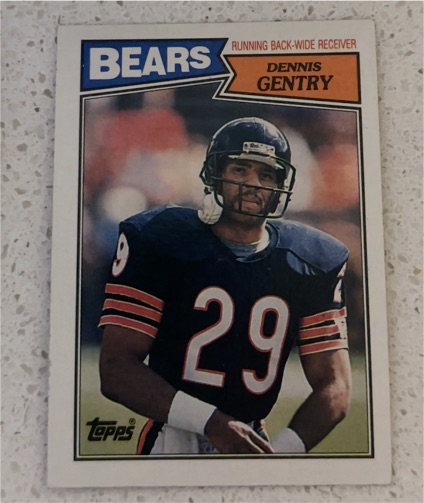1987 Topps #49 Dennis Gentry — front