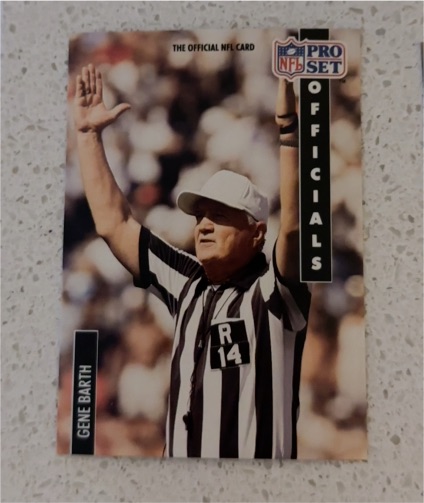 1991 Pro Set #357 Gene Barth — front