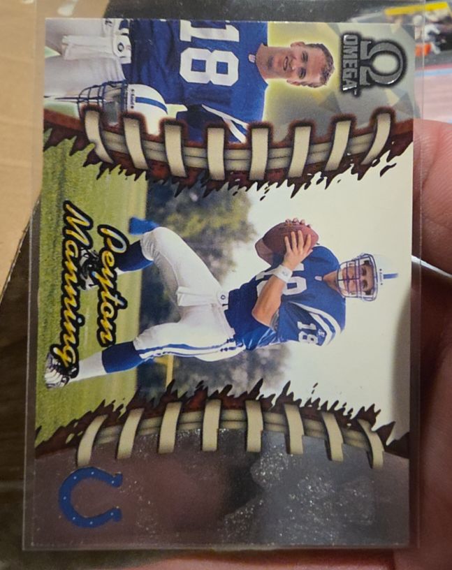 1998 Pacific Omega #101 Peyton Manning — front