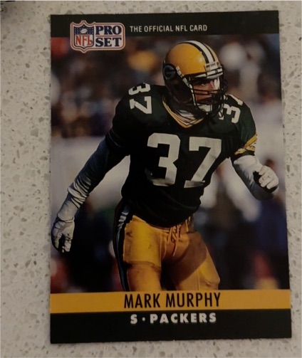 1990 Pro Set #113 Mark Murphy — front