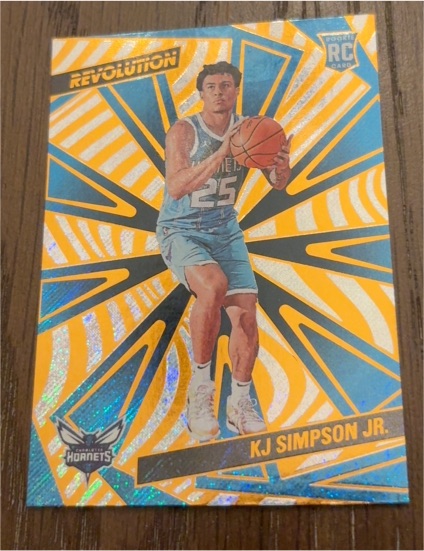2024-25 Panini Revolution #117 KJ Simpson Jr. — front