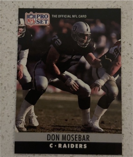1990 Pro Set #156 Don Mosebar — front