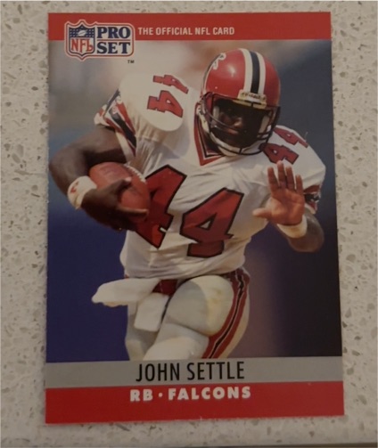 1990 Pro Set #37 John Settle — front