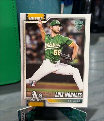 2026 Topps Series 1 #259 Luis Morales — front
