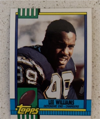 1990 Topps #389 Lee Williams — front