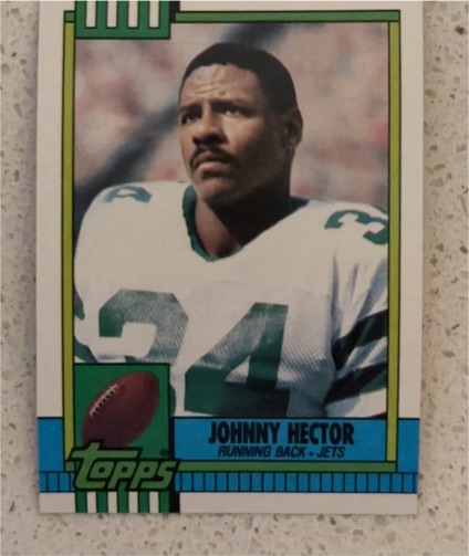 1990 Topps #454 Johnny Hector — front