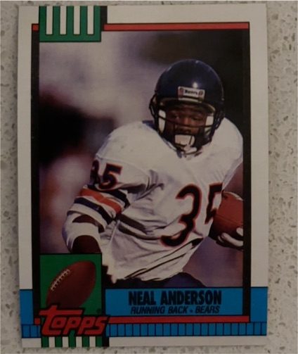 1990 Topps #367 Neal Anderson — front