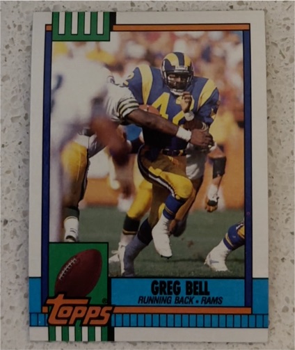 1990 Topps #77 Greg Bell — front