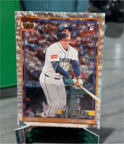 2026 Topps Series 1 #T91-98 Cole Young — front