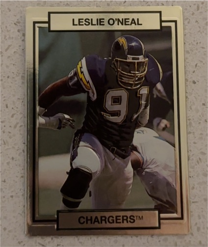 1990 Action Packed #236 Leslie O'Neal — front