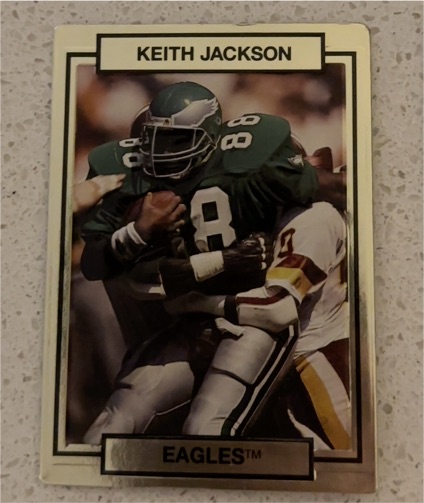 1990 Action Packed #206 Keith Jackson — front