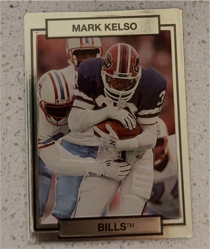 1990 Action Packed #15 Mark Kelso — front