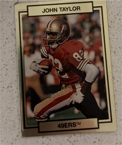 1990 Action Packed #249 John Taylor — front