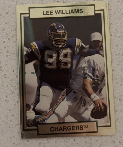 1990 Action Packed #240 Lee Williams — front