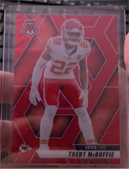 2025 Panini Mosaic #140 Trent McDuffie — front