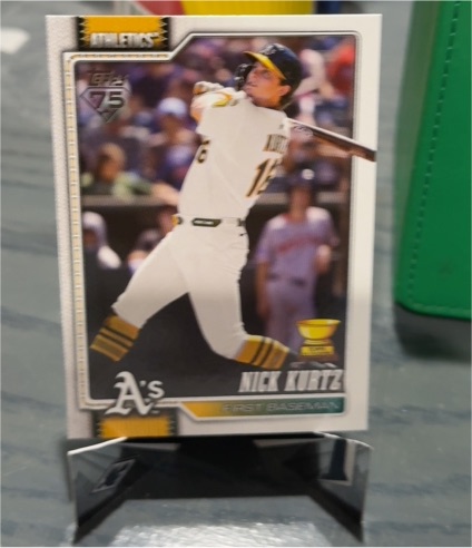 2026 Topps Series 1 #97 Nick Kurtz — front