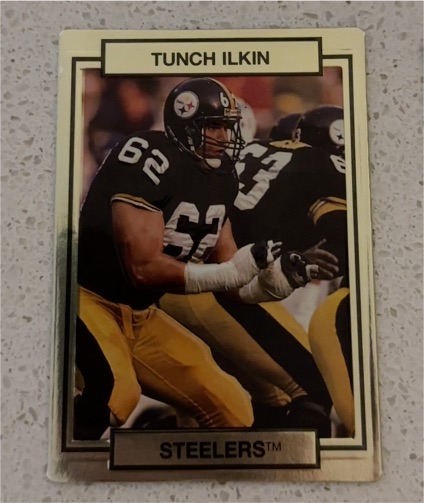 1990 Action Packed #224 Tunch Ilkin — front