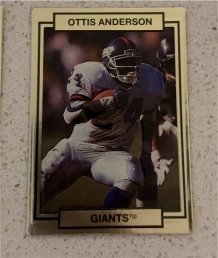 1990 Action Packed #181 Ottis Anderson — front