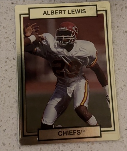1990 Action Packed #114 Albert Lewis — front