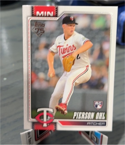 2026 Topps Series 1 #321 Pierson Ohl — front