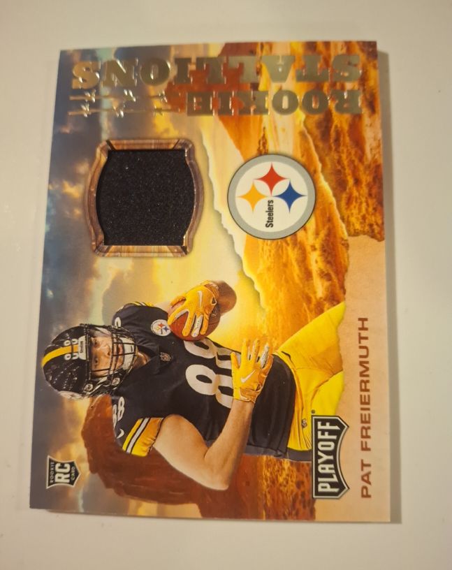 2021 Panini Playoff Rookie Stallions #RS-PFR Pat Freiermuth — front